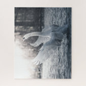White Swan Natuur Foto Legpuzzel (Verticaal)