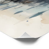 White Swan no 5 Glanzend Poster (Hoek)