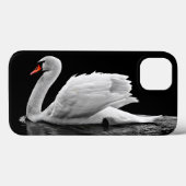 White Swan op Lake Case-Mate iPhone Case (Achterkant (horizontaal))