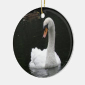 White Swan Ornament (Links)