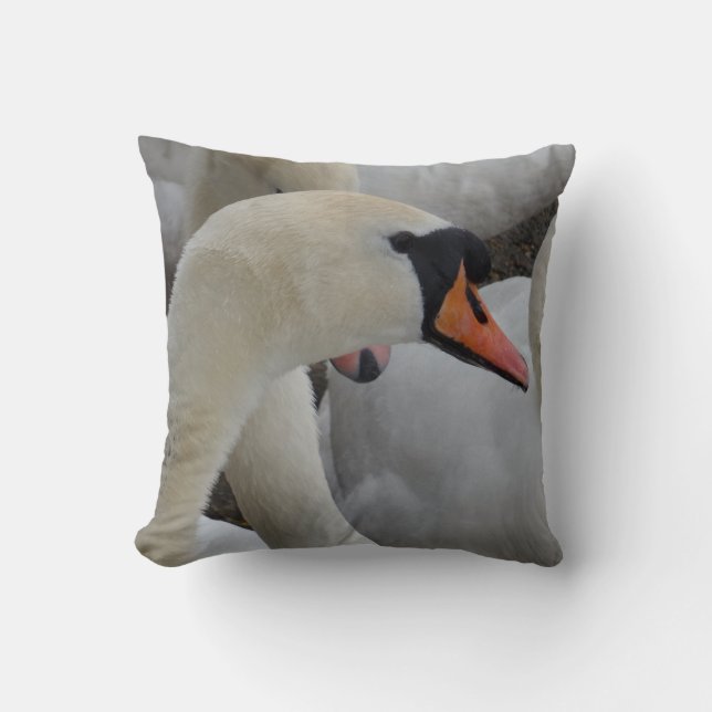 White Swan Sierkussen (Voorkant)