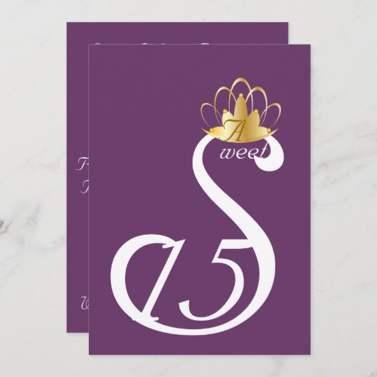 White Swan Sweet Fi5Coronation_ Customize Kaart (Voorkant / Achterkant)