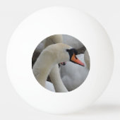 White Swan Three Star Ping Pong Ball (Achterkant)