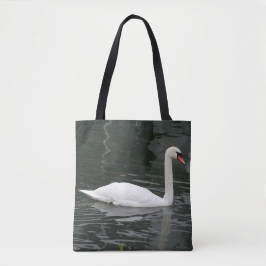 White Swan Tote Bag (Voorkant)