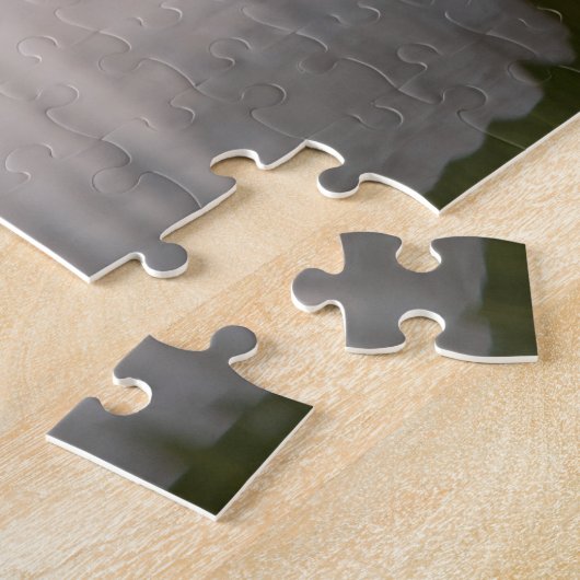 White swan (witte zwaan) legpuzzel (Zijkant)