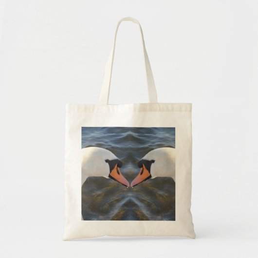 White Swans Canvas tas (Voorkant)