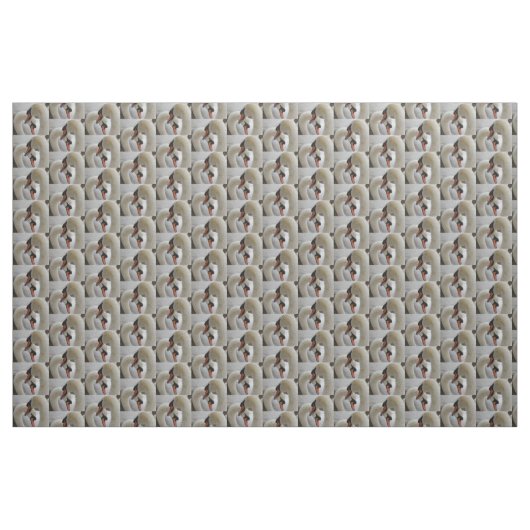 White Swans Fabric Stof (Yard (91,4 cm))
