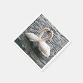 White Swans Napkins Servet (Hoek)