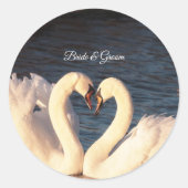 White Swans Sticker (Voorkant)