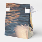 White Swans Wedding Favor Box Bedankdoosjes (Achterkant)