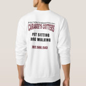 White Sweat Shirt (Achterkant)