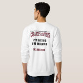White Sweat Shirt (Achterkant volledig)