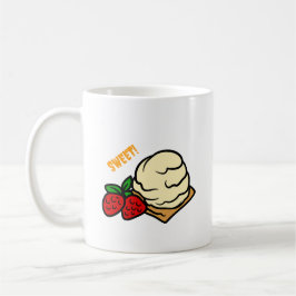White Sweet Cake Coffee Cup Koffiemok