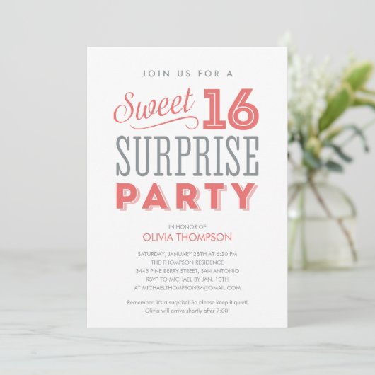 White Sweet Sixteen verrassende uitvindingen Kaart (Staand voorkant)