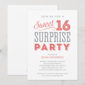 White Sweet Sixteen verrassende uitvindingen Kaart (Voorkant / Achterkant)