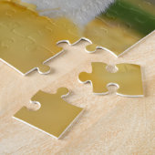 White Swiss Shepherd Dog Photo - Cute Furry Friend Legpuzzel (Zijkant)