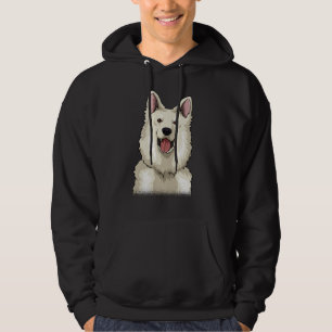 White Swiss Shepherd Gift Hoodie