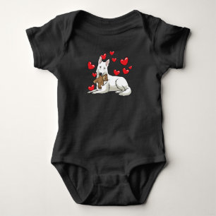 White Swiss Shepherd Gift Romper