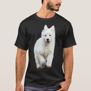 White Swiss Shepherd Puppy Dog T-shirt