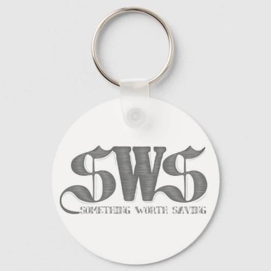 White SwS Sleutelhanger (Voorkant)