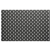 White T-38 Talon Pattern on Black Stof (Fat Quarter)