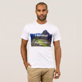 White T-shirt "I Survived Machu Picchu 2014" (Voorkant volledig)