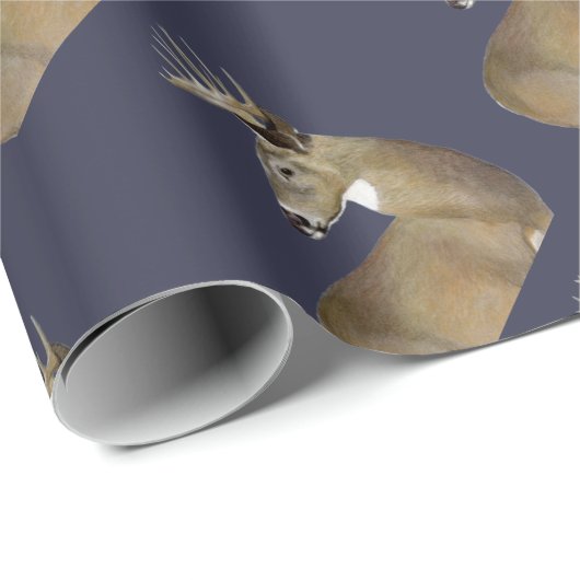 White Tail Buck Cadeaupapier (Rol Hoek)