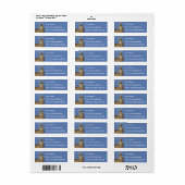 White Tail Buck Etiket (Full Sheet)