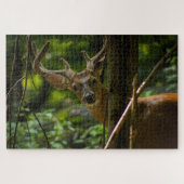 White Tail Buck Legpuzzel (Horizontaal)