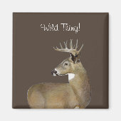White Tail Buck Magneet (Voorkant)