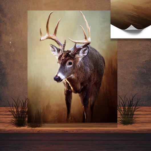 White Tail Buck-Poster Poster
