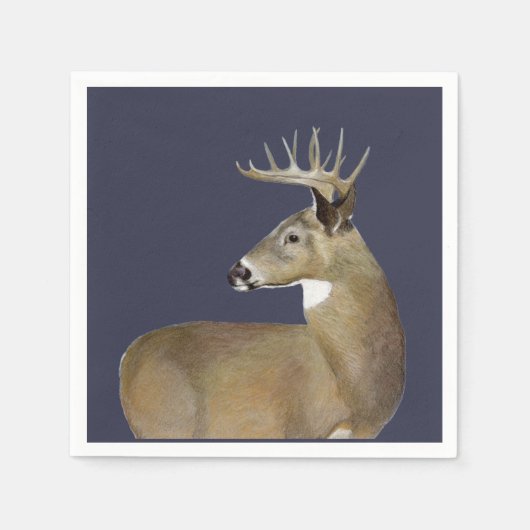 White Tail Buck Servet (Voorkant)