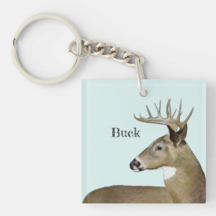 White Tail Buck Sleutelhanger