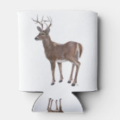 White Tail Deer Buck Blikjeskoeler (Achterkant)