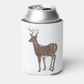 White Tail Deer Buck Blikjeskoeler (Blikje Achterkant)