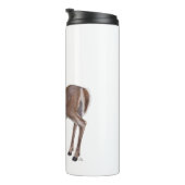 White Tail Deer Buck Thermosbeker (Geroteerd rechts)