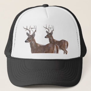 White Tail Deer Buck Trucker Pet