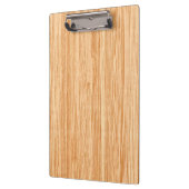 White Tail Deer Head Blond Wood Graanstijl Klembord (Links)