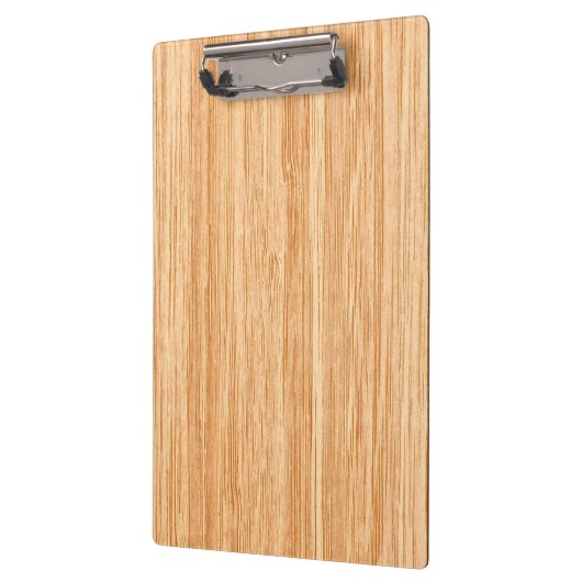 White Tail Deer Head Blond Wood Graanstijl Klembord (Links)