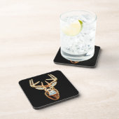 White tail Deer Head Energy Spirit Onderzetter (Rechterzijde)