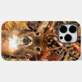 White Tail Deer Head Herfst Energie gecentreerd op Case-Mate iPhone Case (Achterkant (horizontaal))