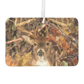 White Tail Deer Head Herfst Energie gecentreerd op Luchtverfrisser (Achterkant)