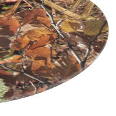 White Tail Deer Head Herfst Energie gecentreerd op Snijplank (Hoek)