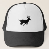 White Tail Deer Logo Trucker Pet (Voorkant)