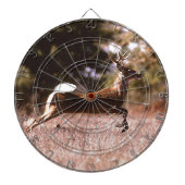 White-Tail Deer Running Dartbord (Voorkant)