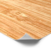 White Tail Deer Wood Grain Style Grafisch Poster (Hoek)