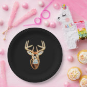 White Tail Head Energy Spirit Papieren Bordje (Feest)