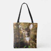 White-Tailed Deer Canvas tas (Achterkant)