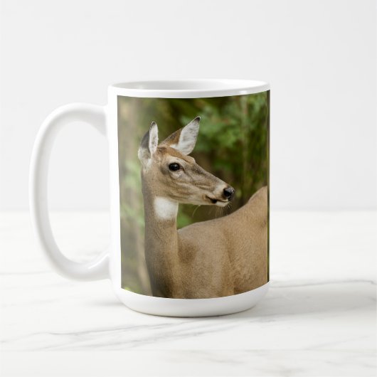 White Tailed Deer Koffiemok (Links)