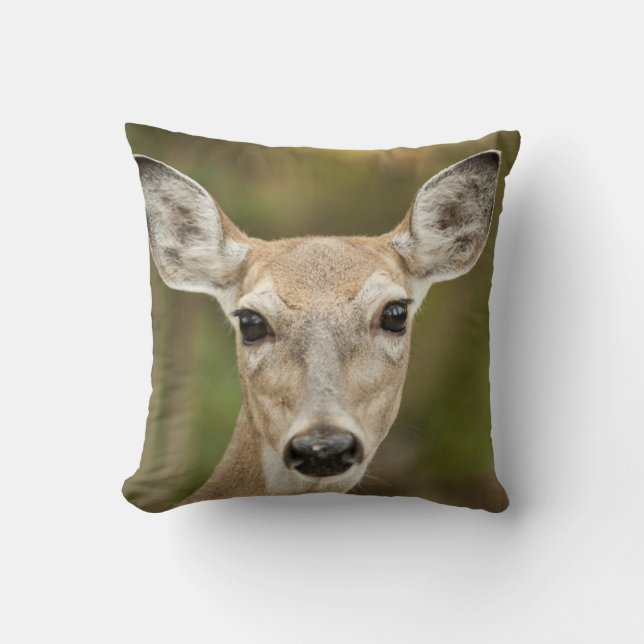 White Tailed Deer Kussen (Voorkant)